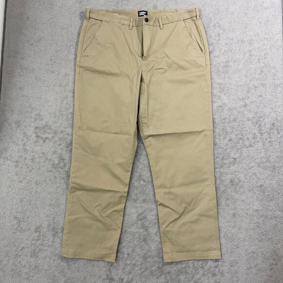 NWOT Lands' End Men's Size 40 Traditional Fit Hybrid Chino Pants Khaki - Picture 2 of 8